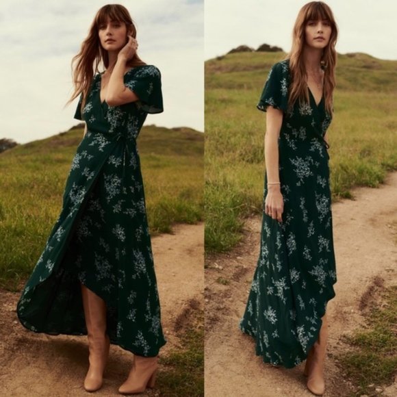 Greylin Dresses & Skirts - NWT Greylin Anniston Wrap Floral Maxi Dress